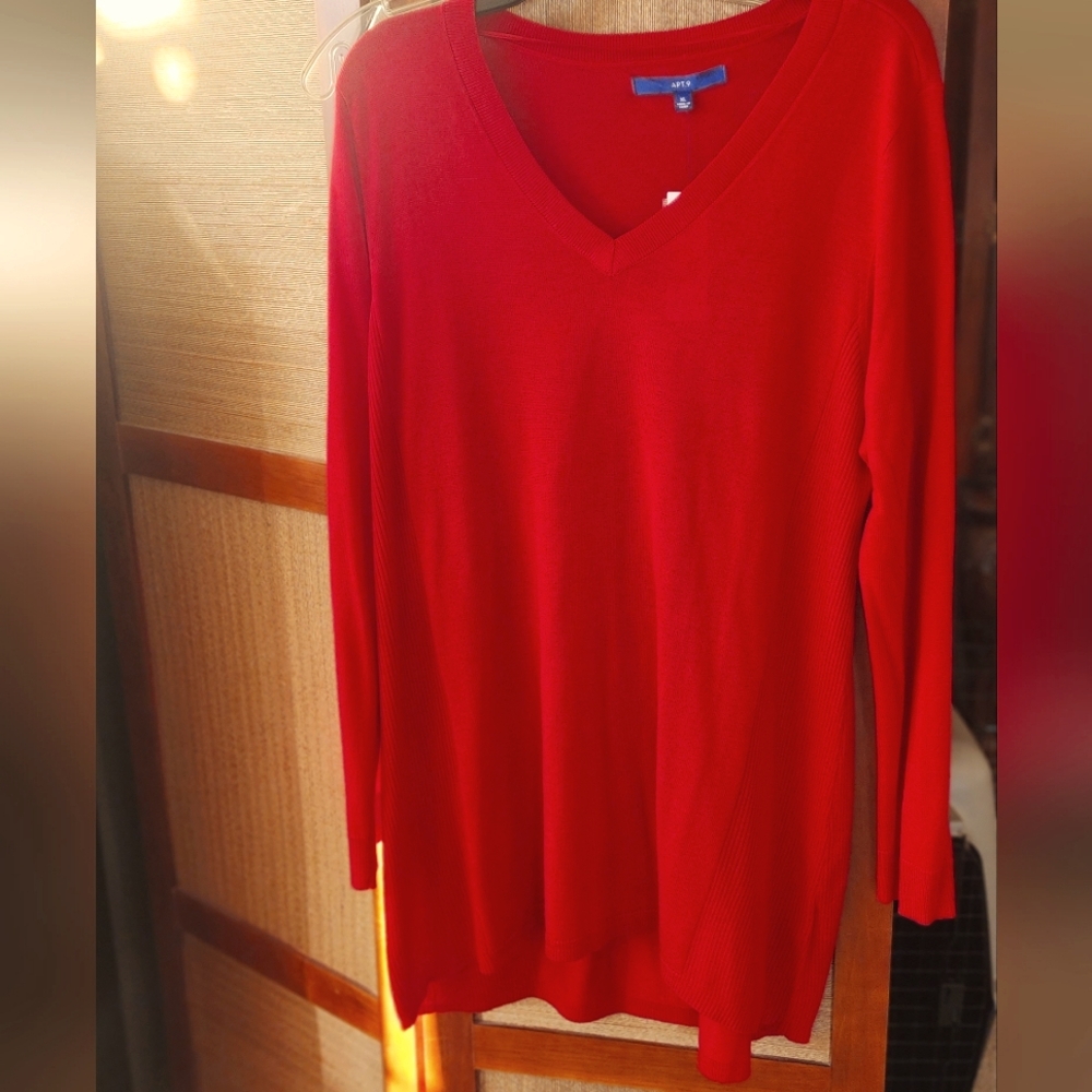 Red Sweater Dress Brand New